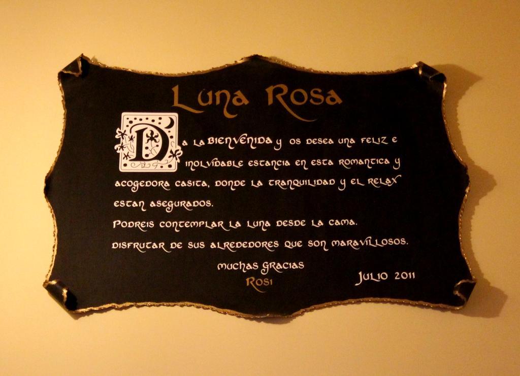 Casa Rural Luna Rosa Lancharejo Extérieur photo